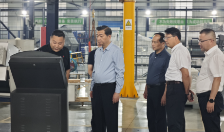 泰州市領導蒞臨總司康泰環保調研考察指導工作